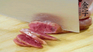 金字火腿、金字香腸、金字臘肉切片。