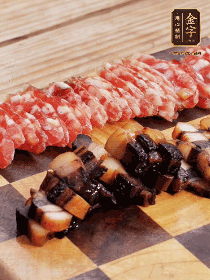 金字二八臘腸、金字醬油肉切薄片